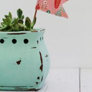 Upcycle a Scentsy Pot to a Succulent Container